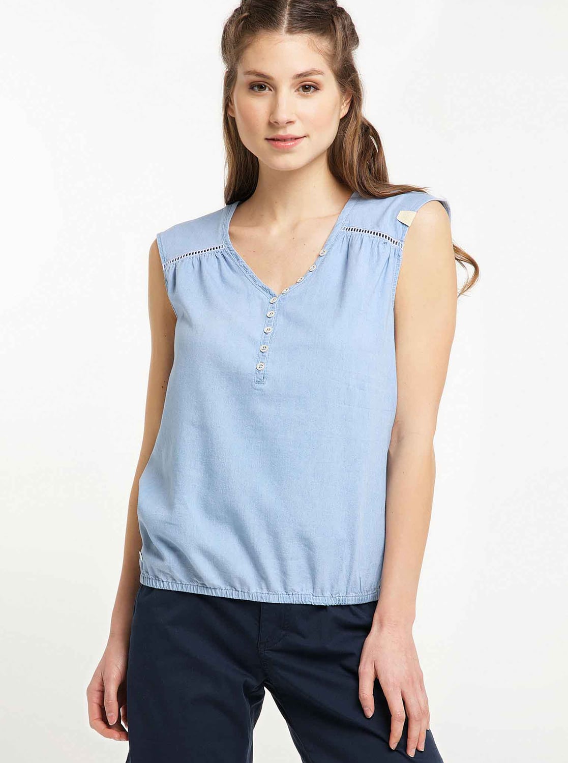 Ragwear světle modrý top