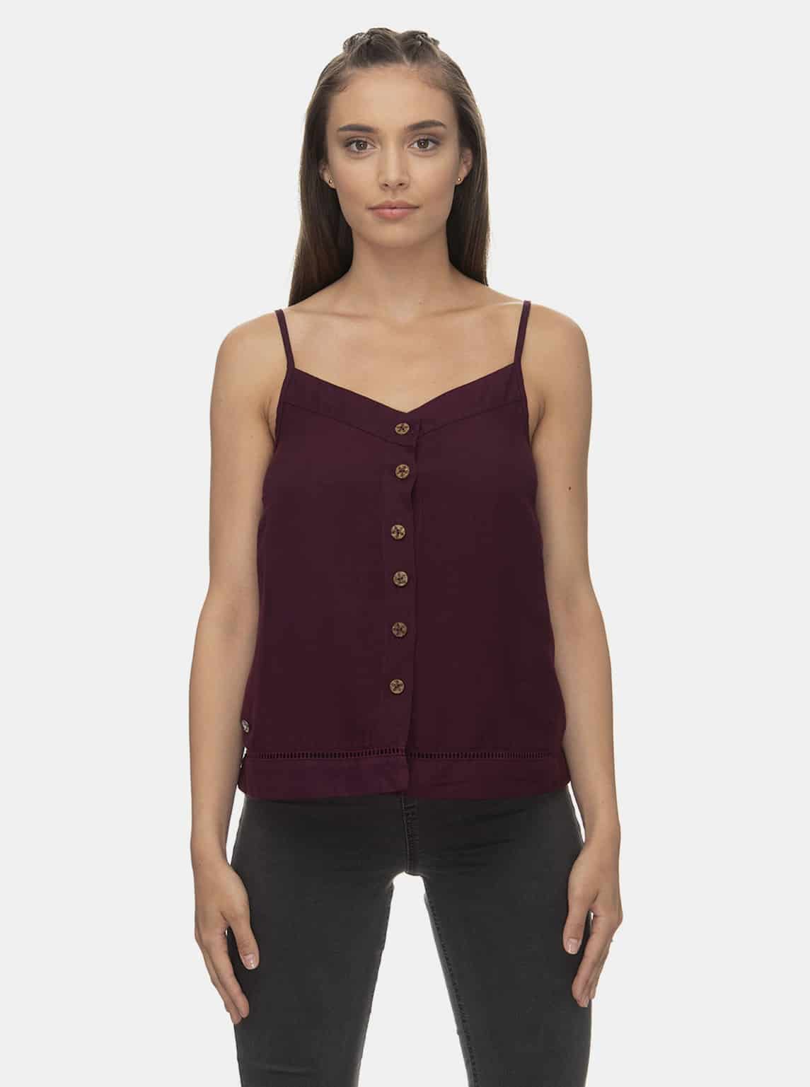 Ragwear vínové top Antolia