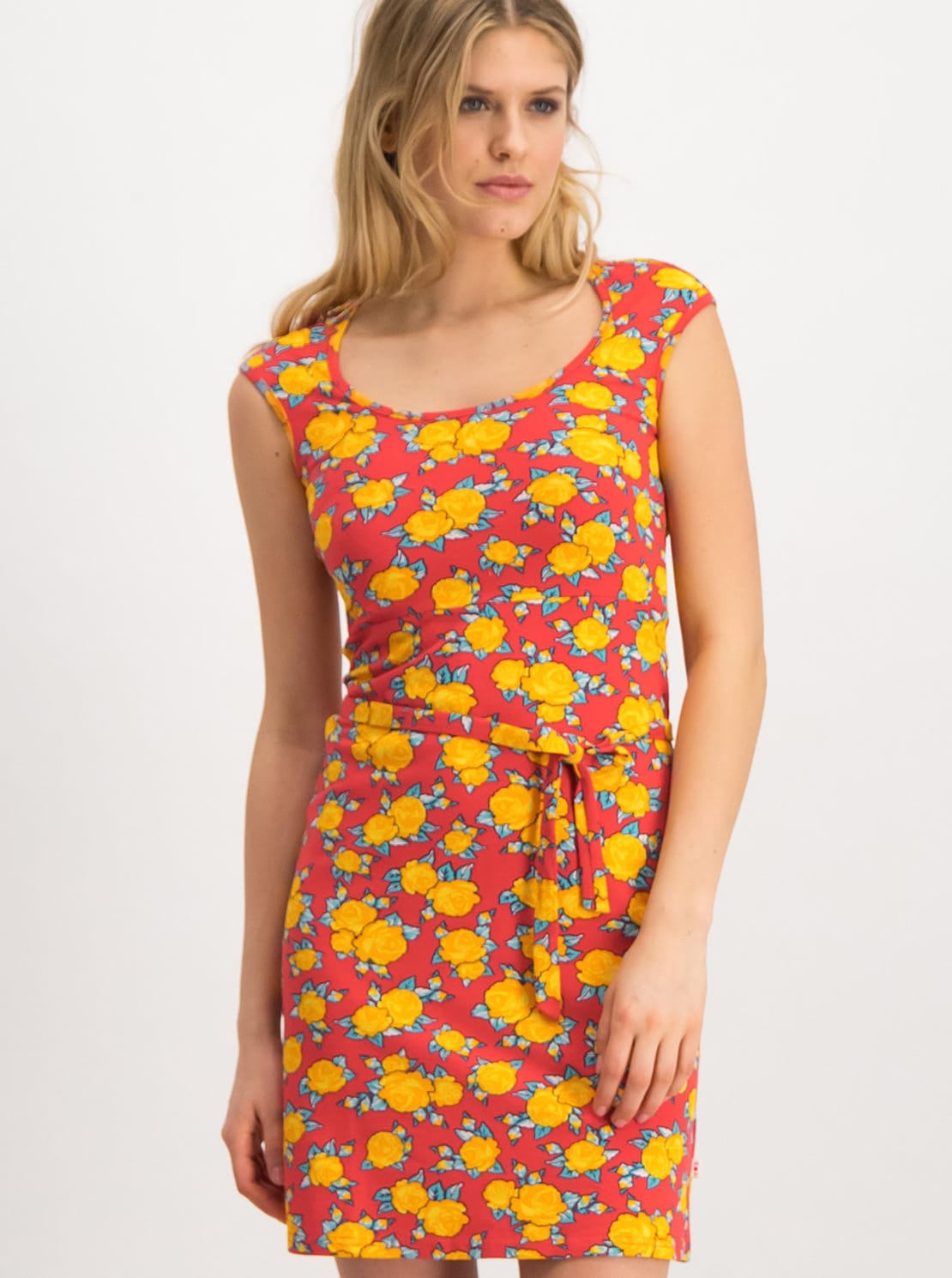 Blutsgeschwister barevné šaty Blumengarten