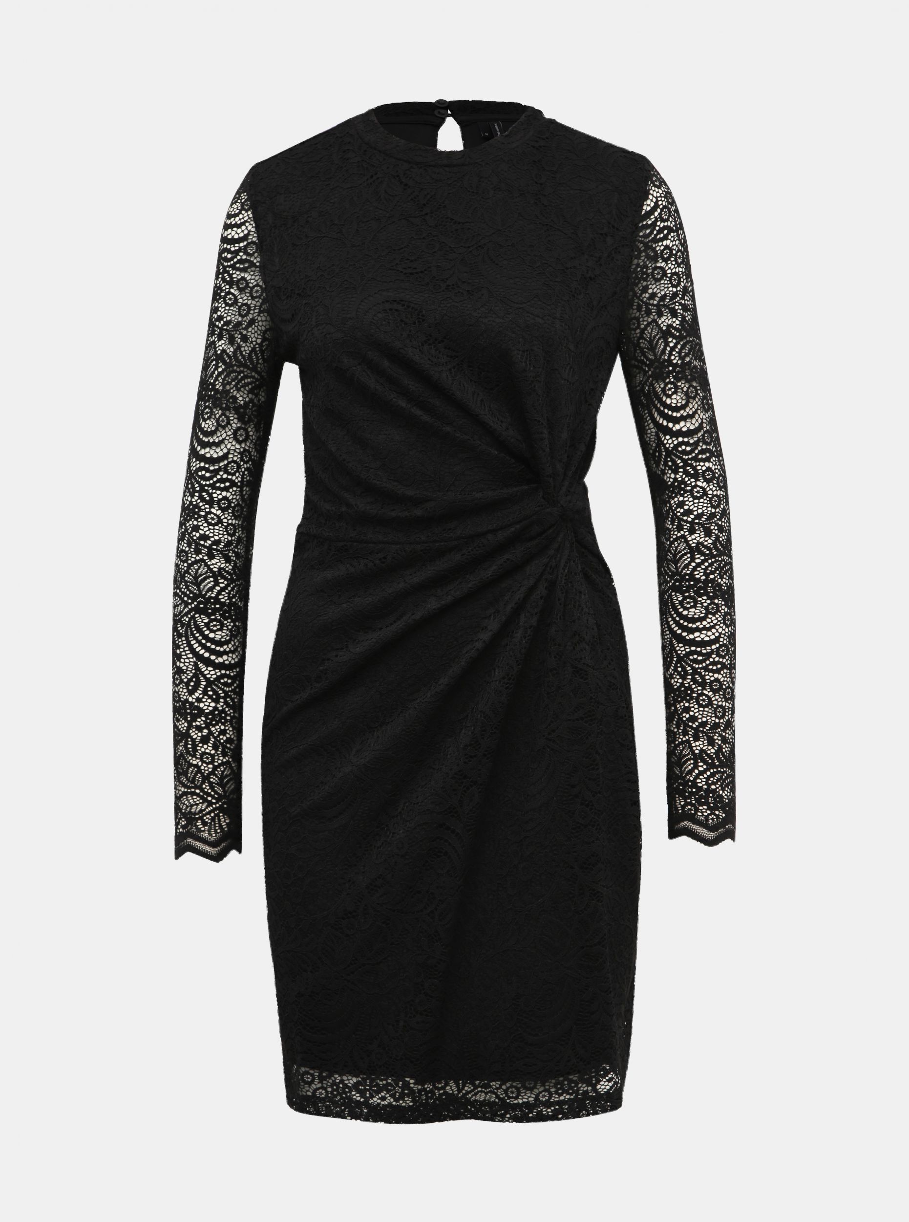 Vero Moda černé pouzdrové šaty Medina