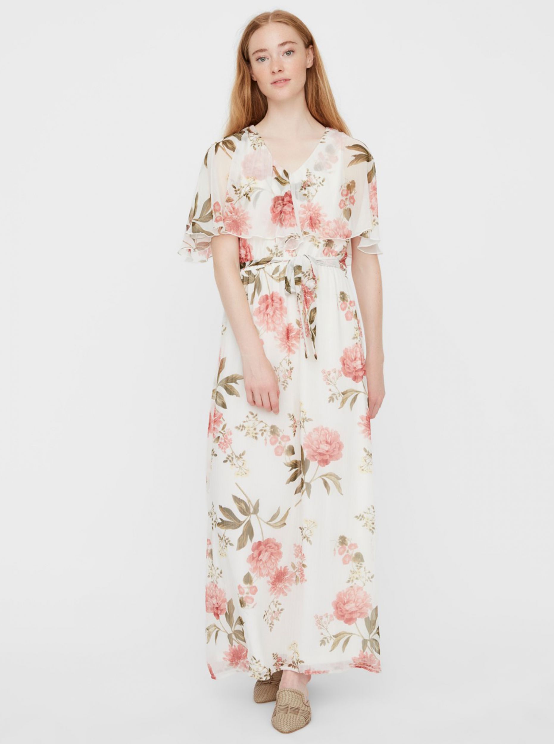 Vero Moda květované maxi šaty Lucca