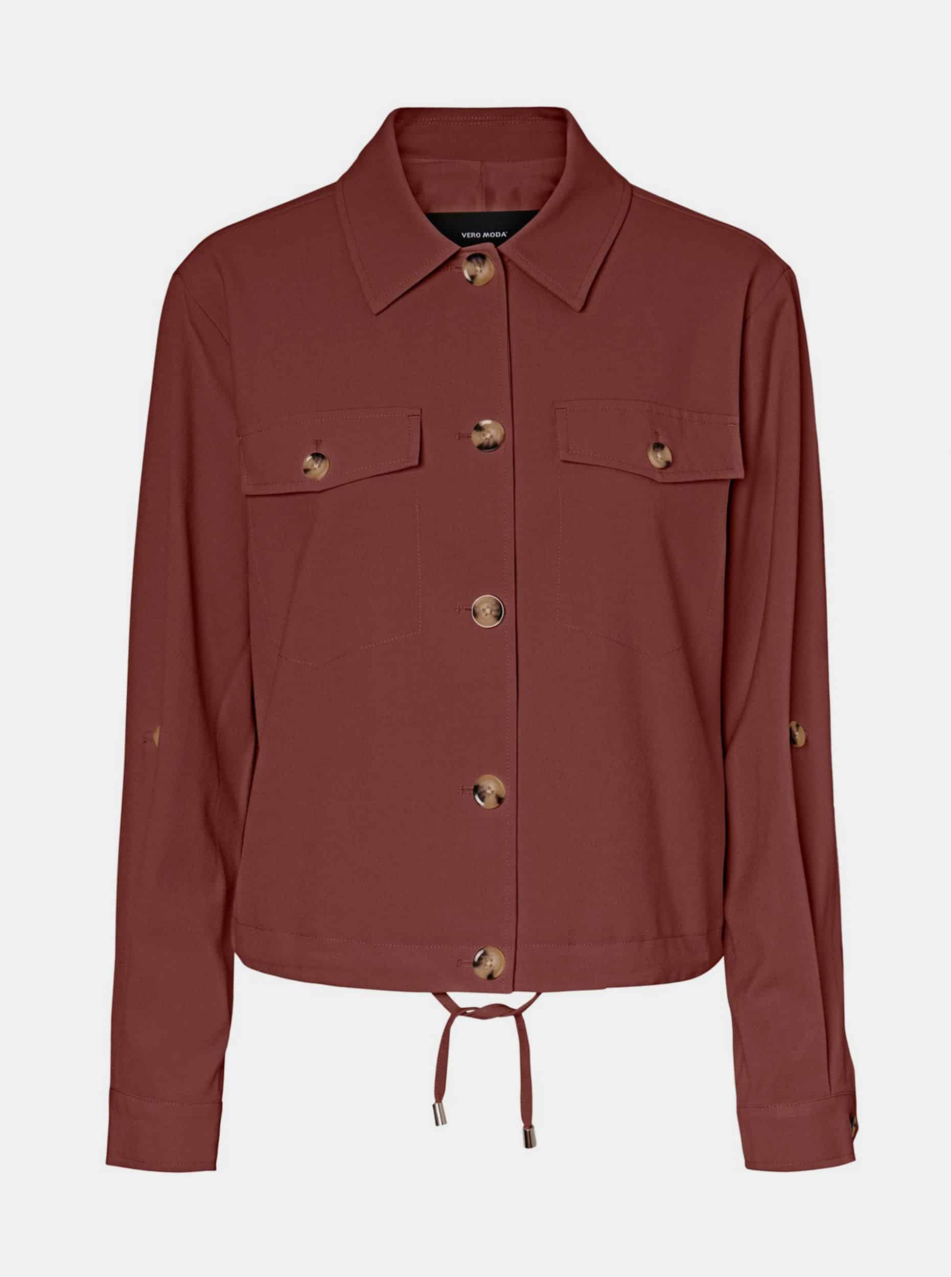Vero Moda hnědé bunda Ofelia