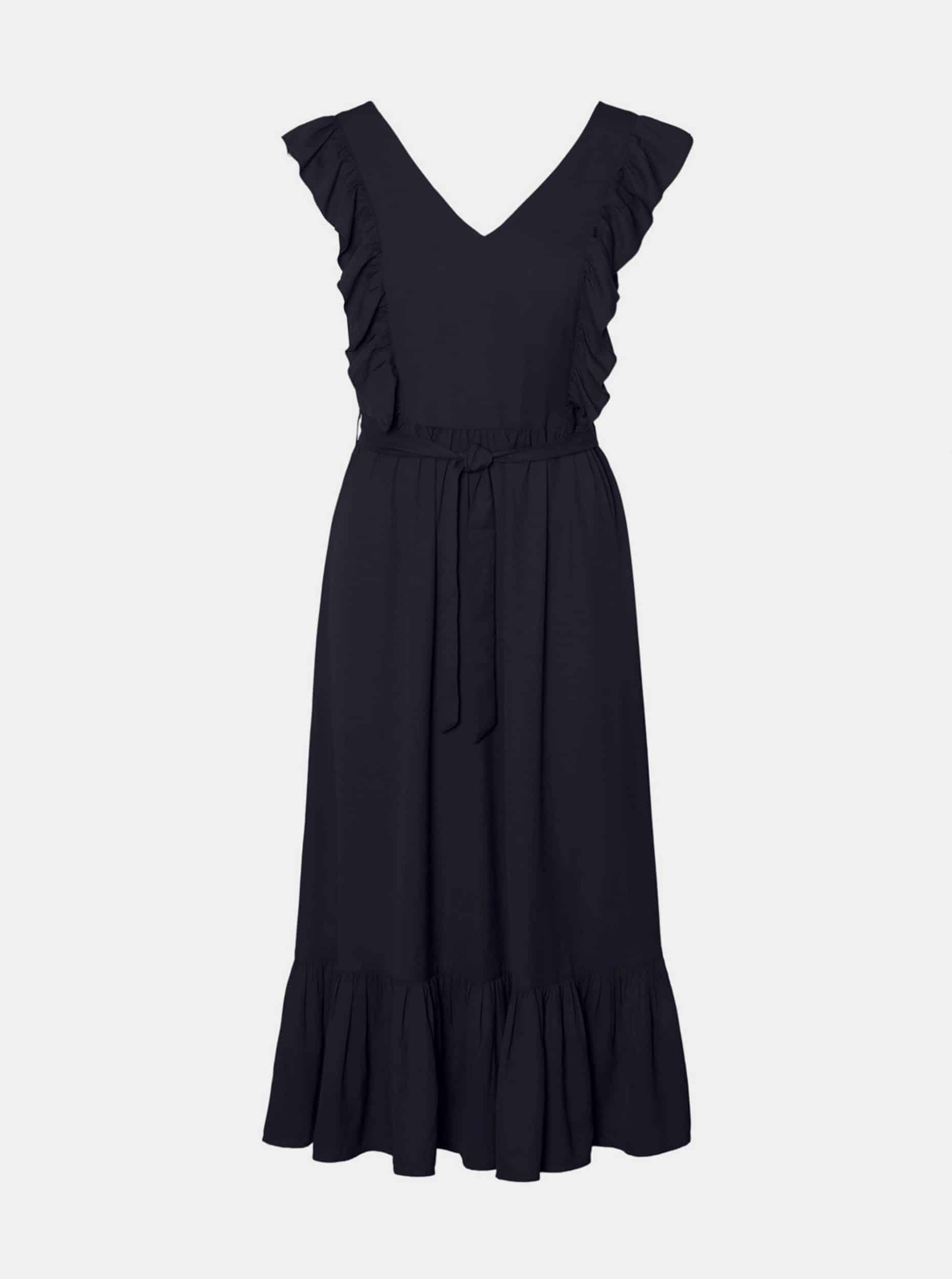 Vero Moda tmavě modré šaty Odette