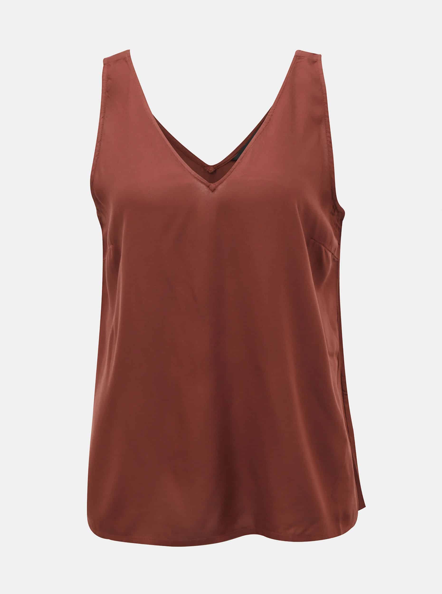 Vero Moda hnědý top Oksana