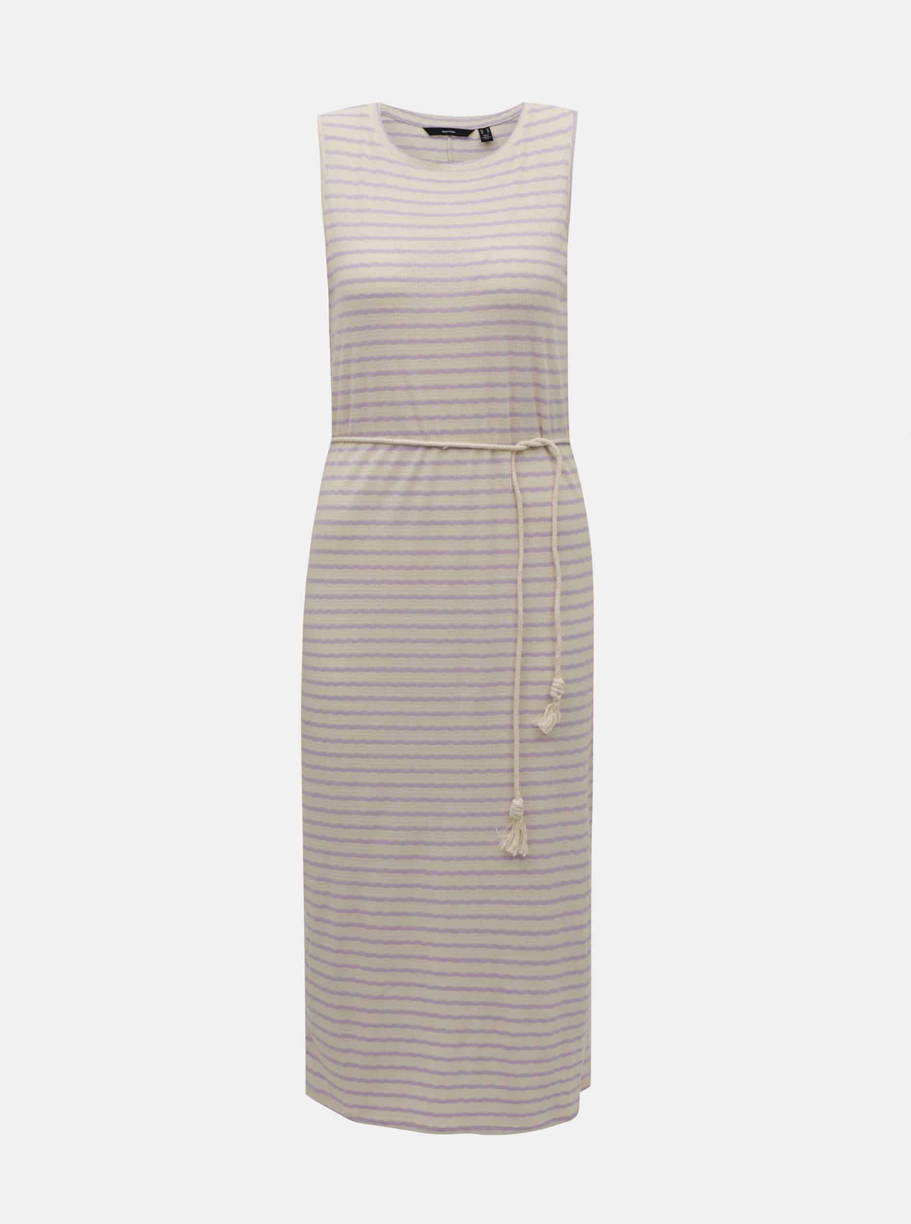 Vero Moda pudrové šaty Oya