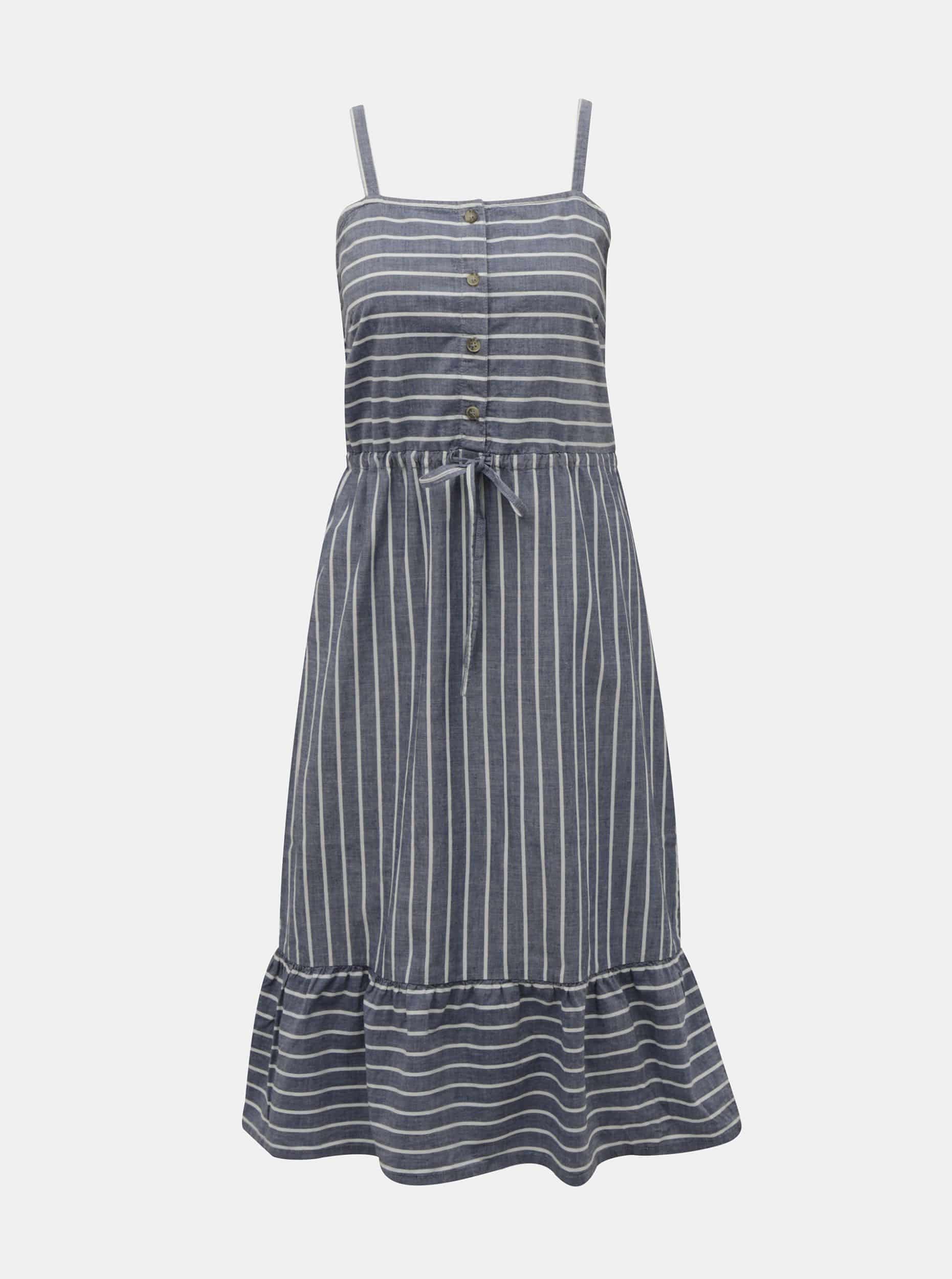 Vero Moda modré letní šaty Cary