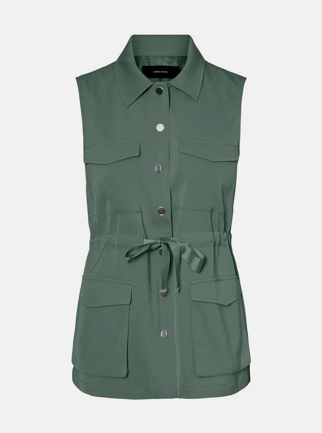 Vero Moda zelená vesta Paula