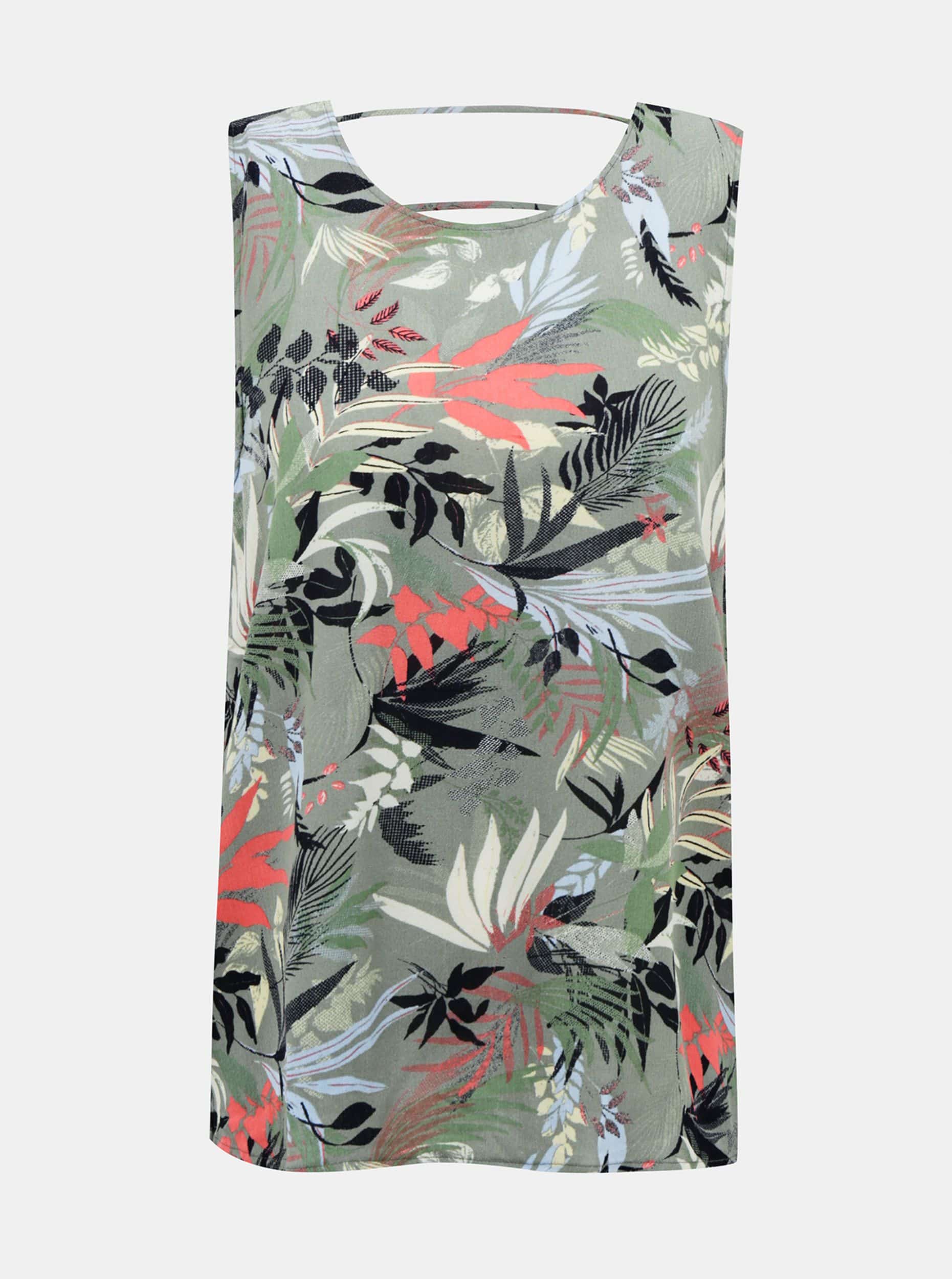 Vero Moda barevné květinové tílko