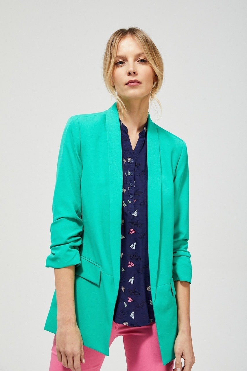 Moodo zelené dámské sako