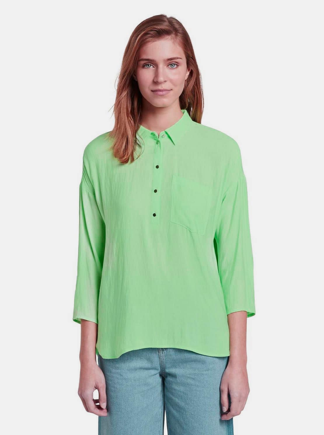 Tom Tailor Denim světle zelená halenka