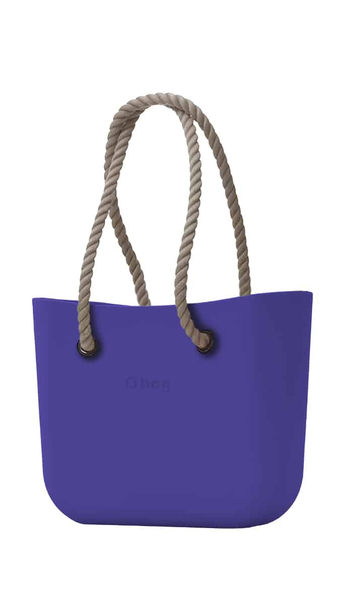 O bag kabelka Iris s provazovými držadly natural