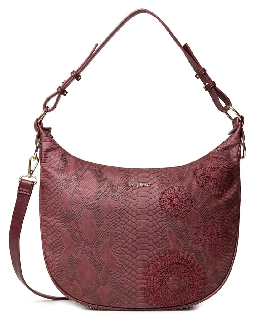 Desigual bordová kabelka Bols Criseida Siberia