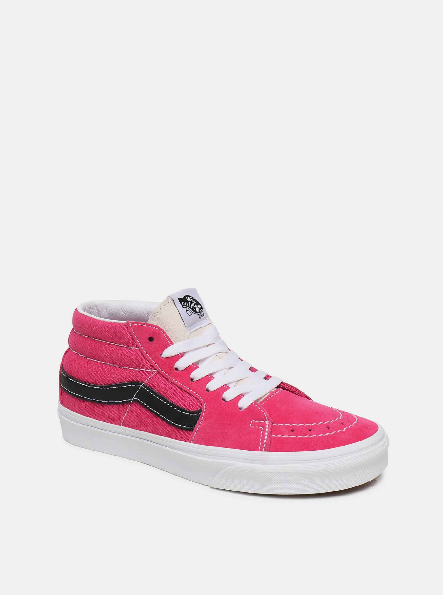 Vans semišové tmavě ružové dámské tenisky