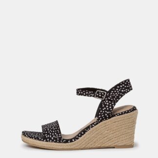 Tamaris černé boty na klínku