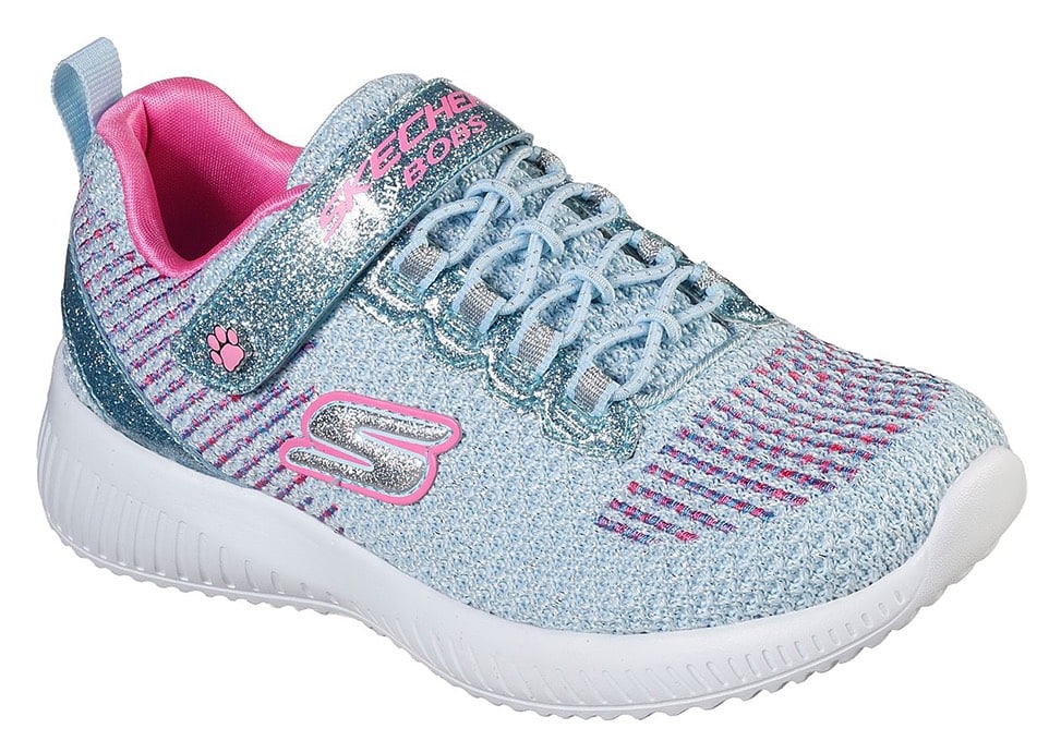 Skechers mentolové dívčí tenisky Lil Bobs Sport Squat