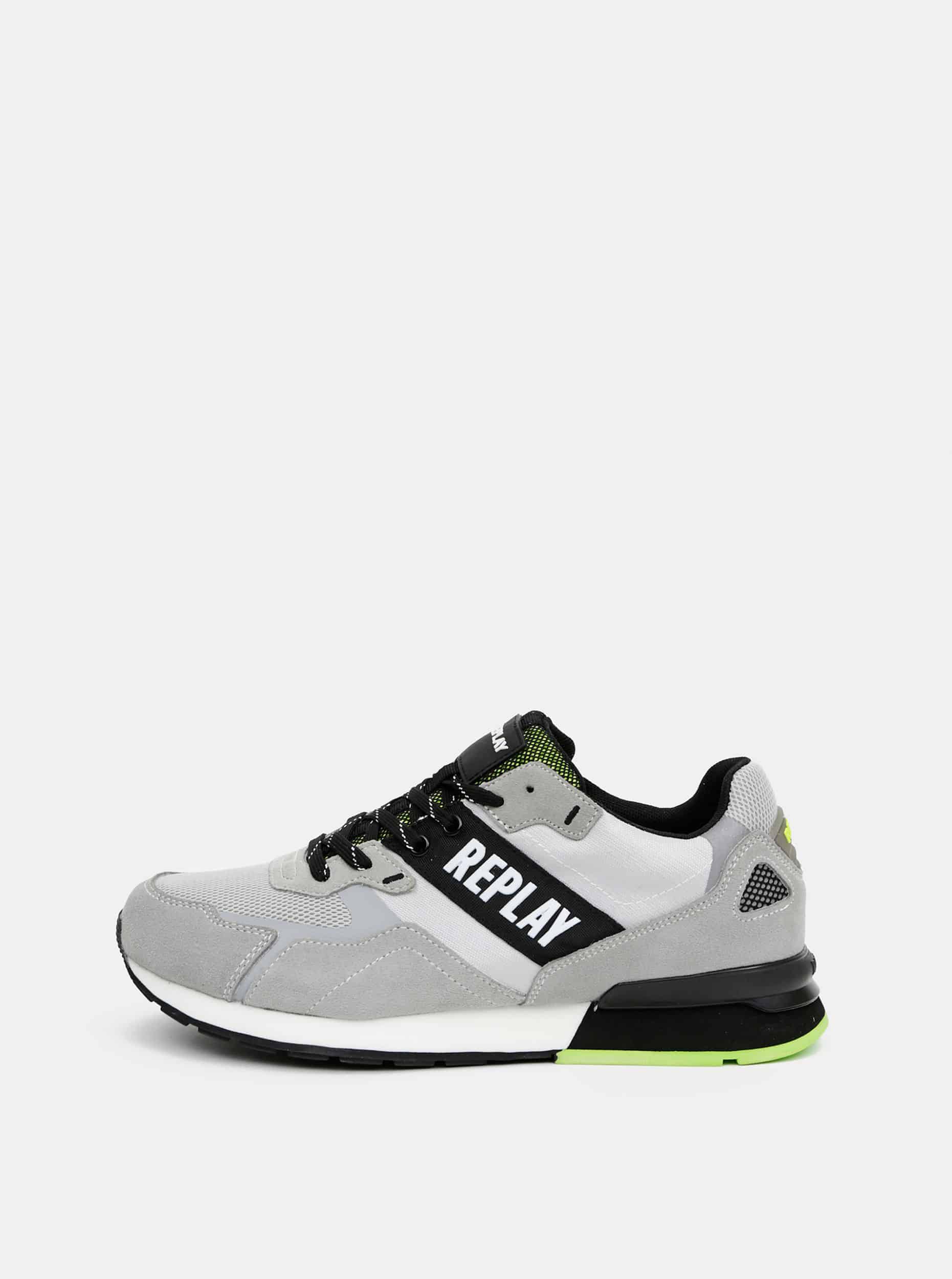 Replay šedé pánské tenisky