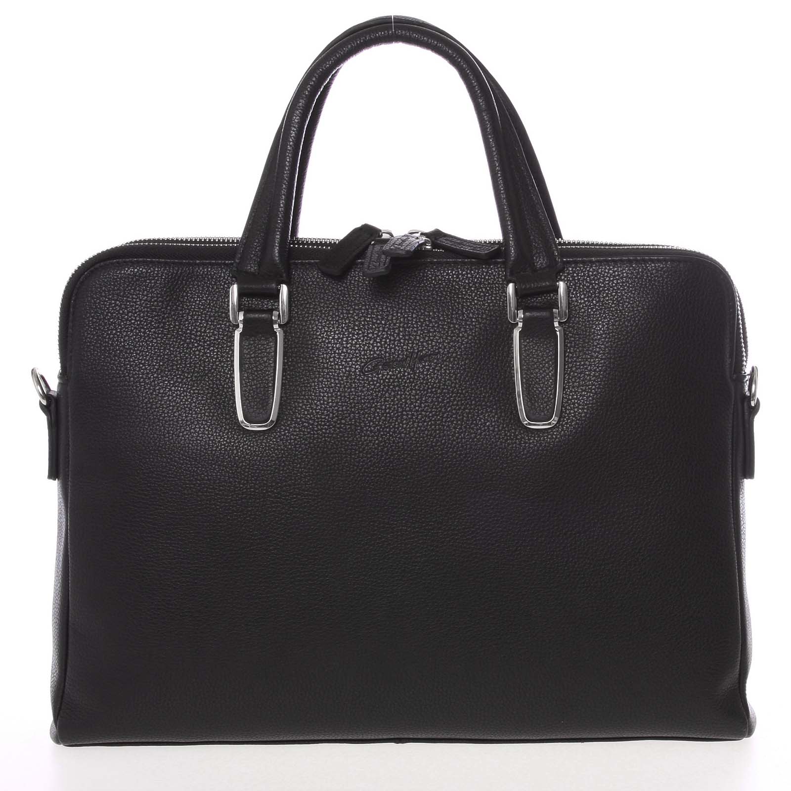 Luxusní kožená taška černá - Gerard Henon Edmond černá