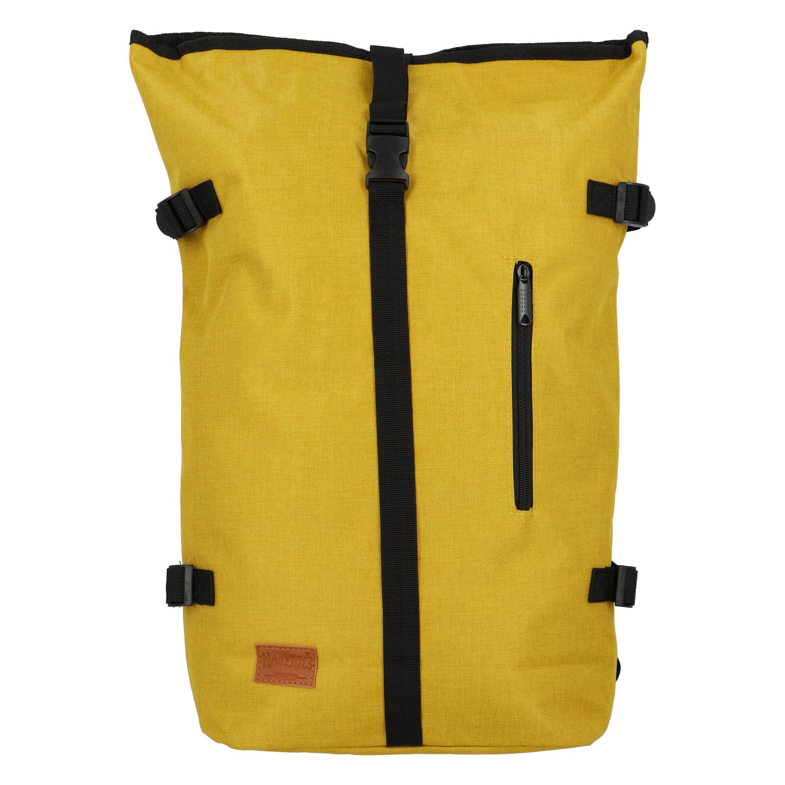 Jedinečný velký stylový unisex batoh žlutý - New Rebels Rebback žlutá