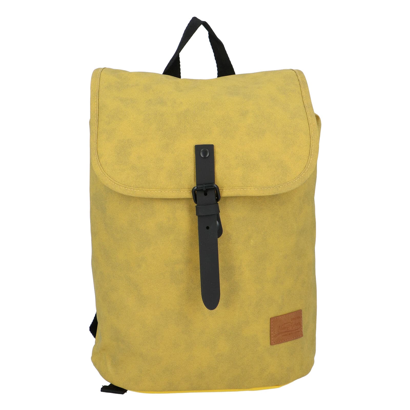 Elegantní látkový tmavě žlutý batoh - New Rebels Morpheus Next žlutá