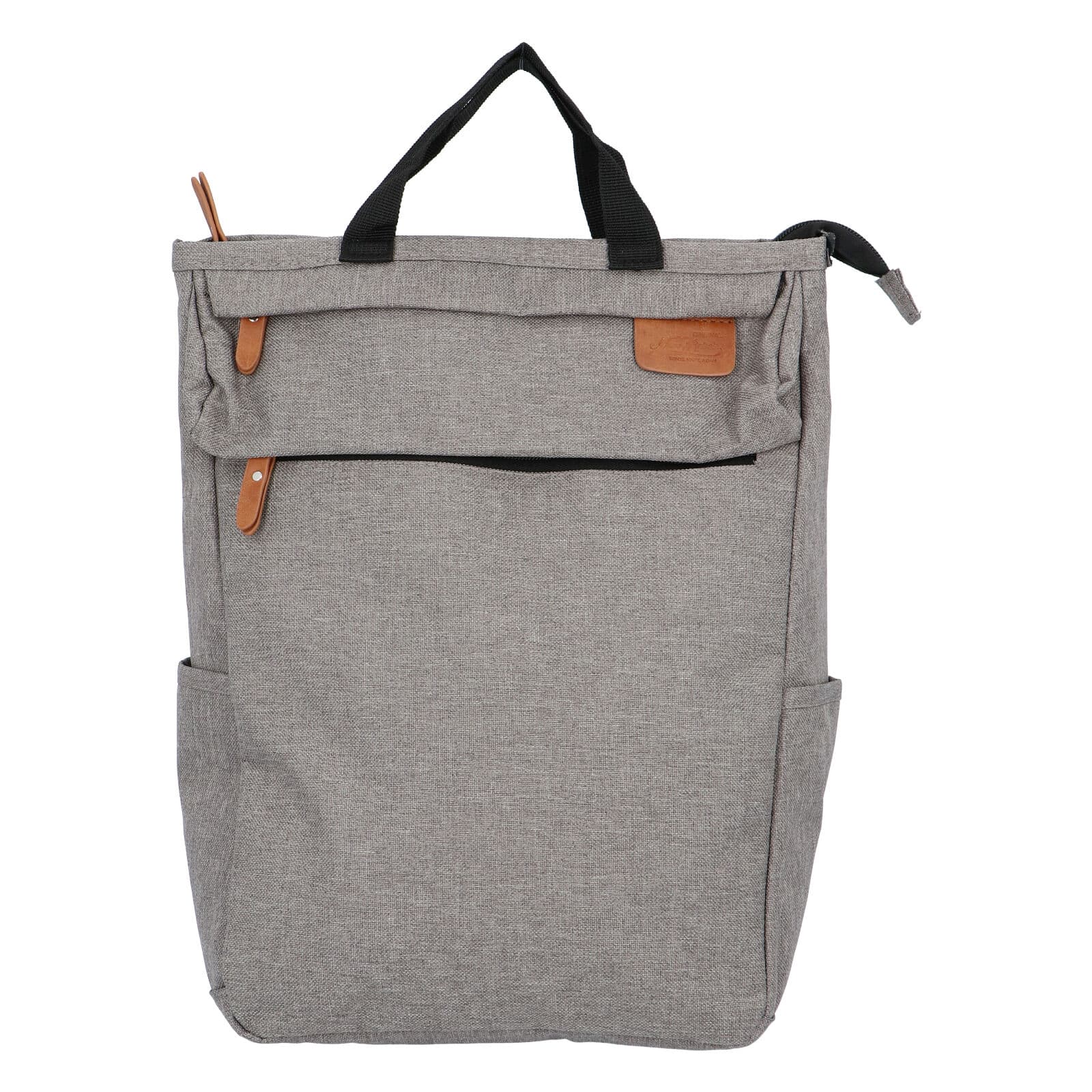 Trendy a stylový šedý látkový batoh - New Rebels Genderus šedá