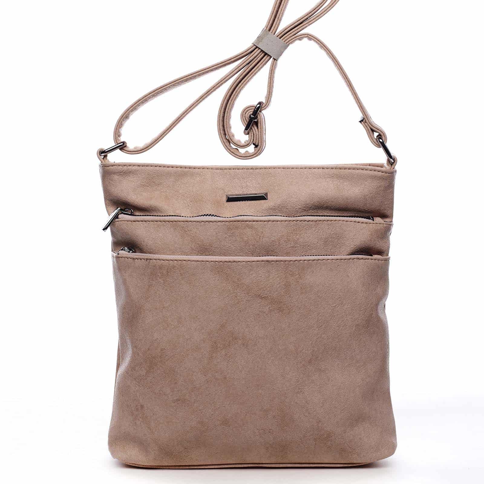 Dámská crossbody kabelka růžová - Silvia Rosa Girly růžová