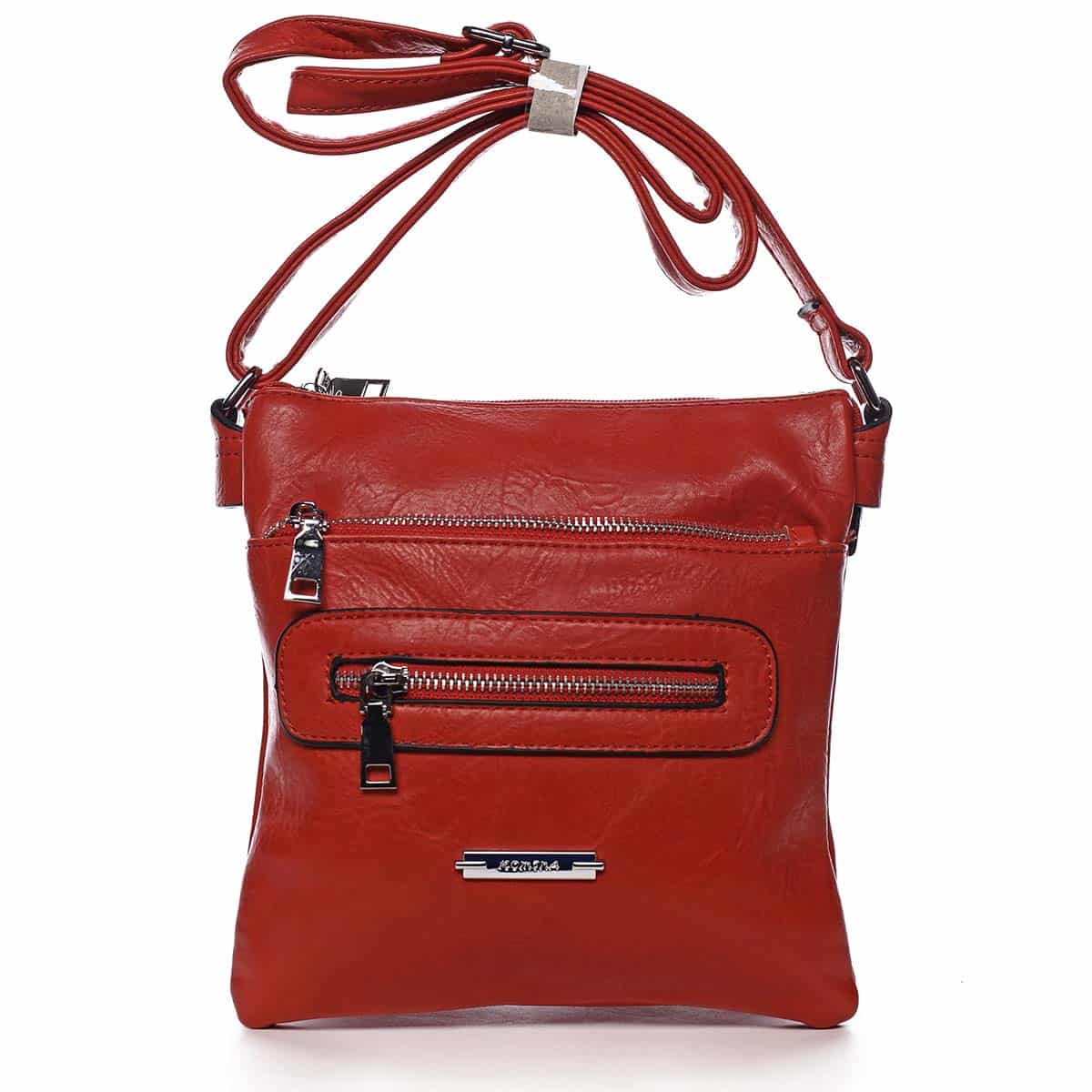 Dámská crossbody kabelka červená - Romina Chasing červená