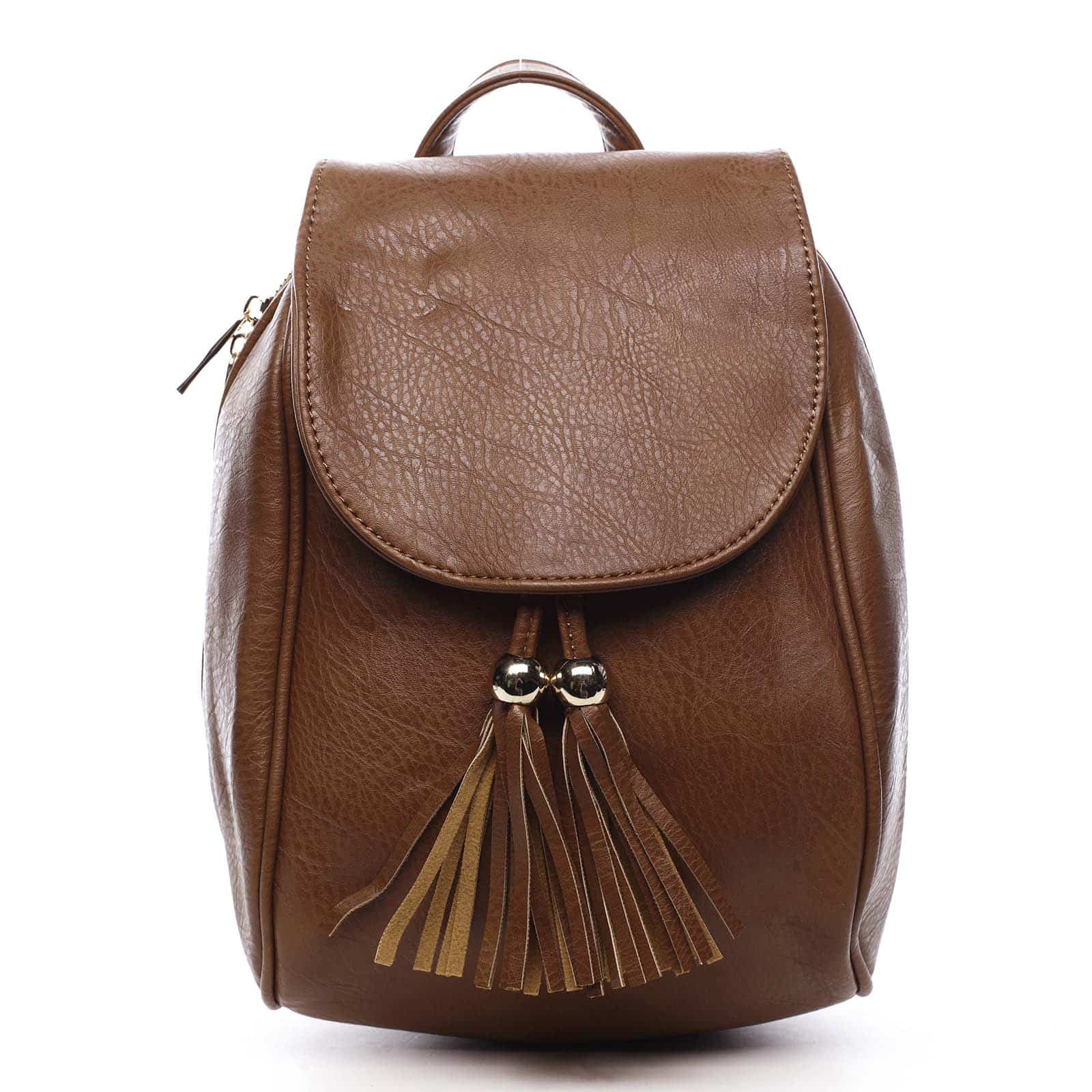 Dámský batůžek hnědý - Silvia Rosa Roseph hnědá