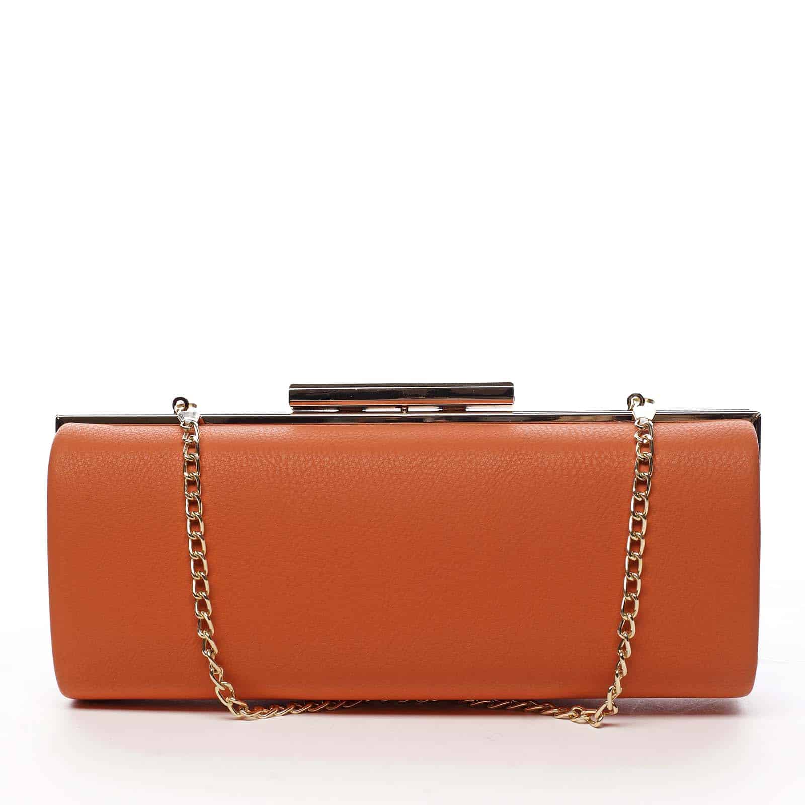 Dámské psaníčko oranžové - Michelle Moon Syntha oranžová