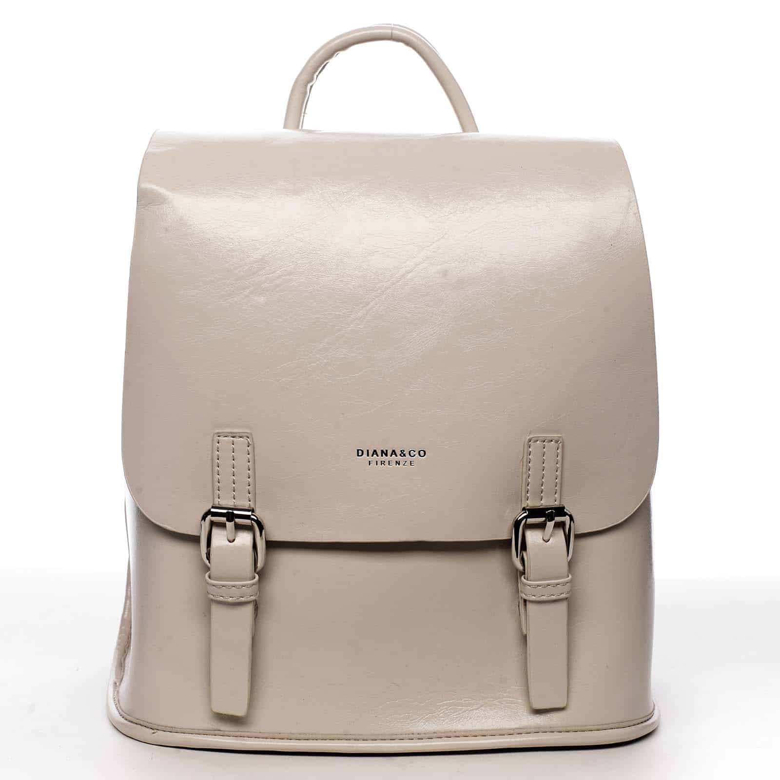 Dámský městský batoh béžový - DIANA & CO Bretcho béžová