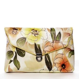 Dámská crossbody kabelka žlutá - DIANA & CO Rozária žlutá