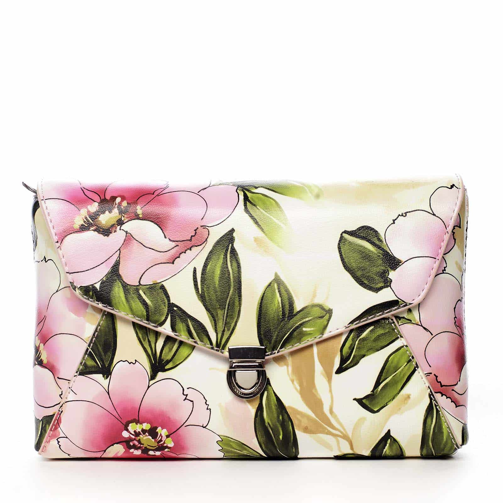 Dámská crossbody kabelka růžová - DIANA & CO Rozária růžová