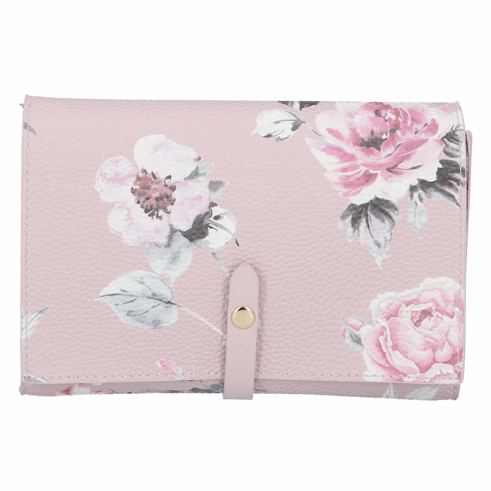 Dámské květované psaníčko světle fialové - DIANA & CO Flouw fialová