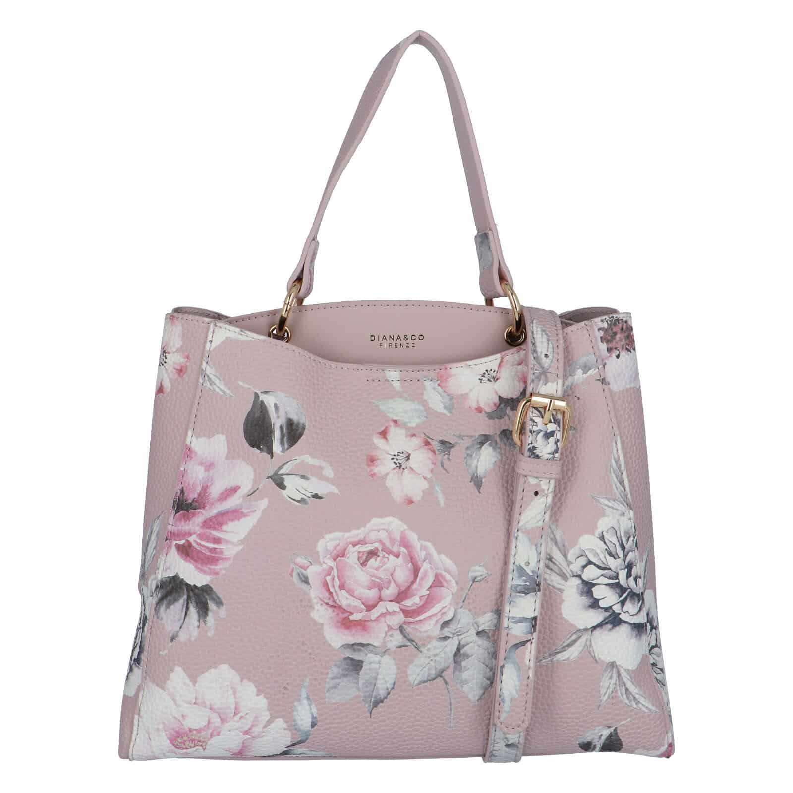 Dámská kabelka přes rameno světle fialová - DIANA & CO Florentina fialová