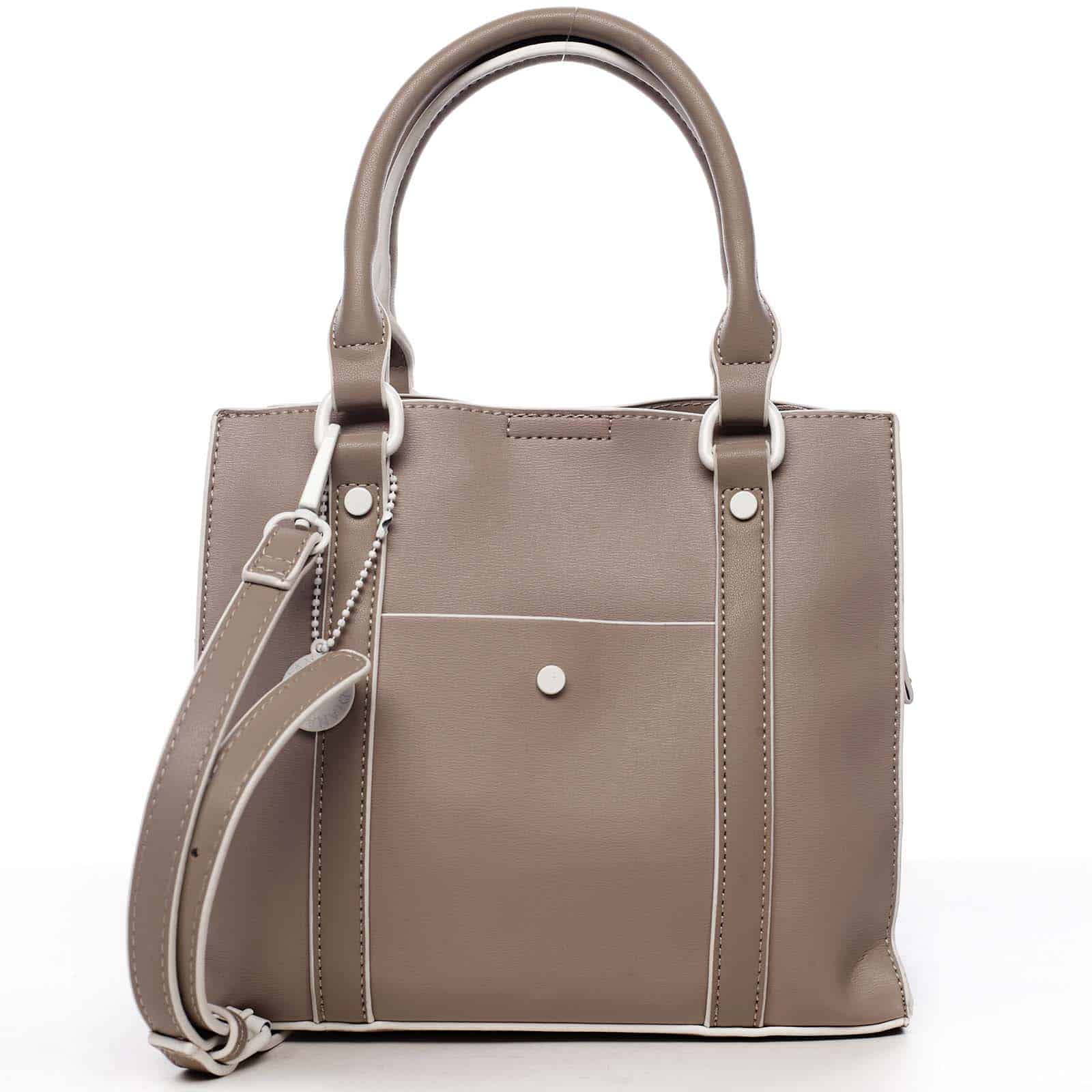 Dámská kabelka tmavě béžová - DIANA & CO Cerendia béžová