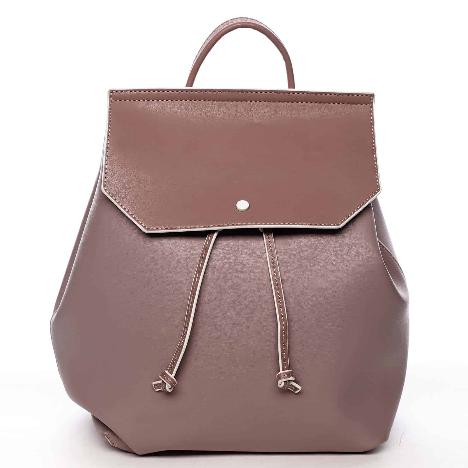 Dámský městský batoh bledě fialový - DIANA & CO Cerendinok fialová