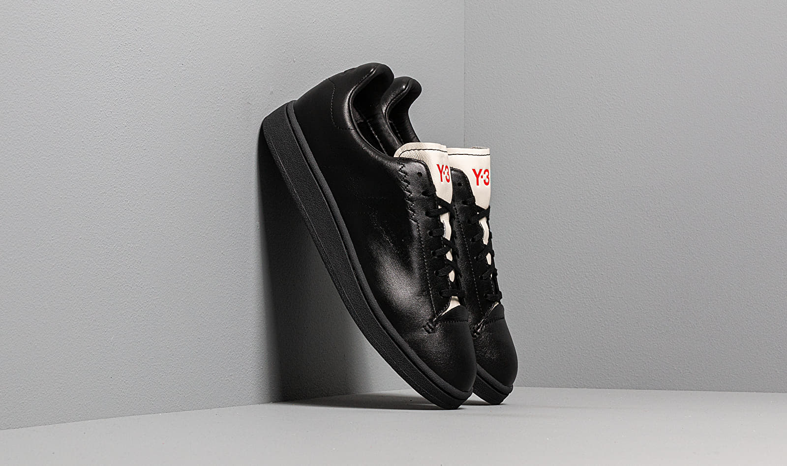 Y-3 Yohji Court Black-Y3/ Black-Y3/ Core White EF2557