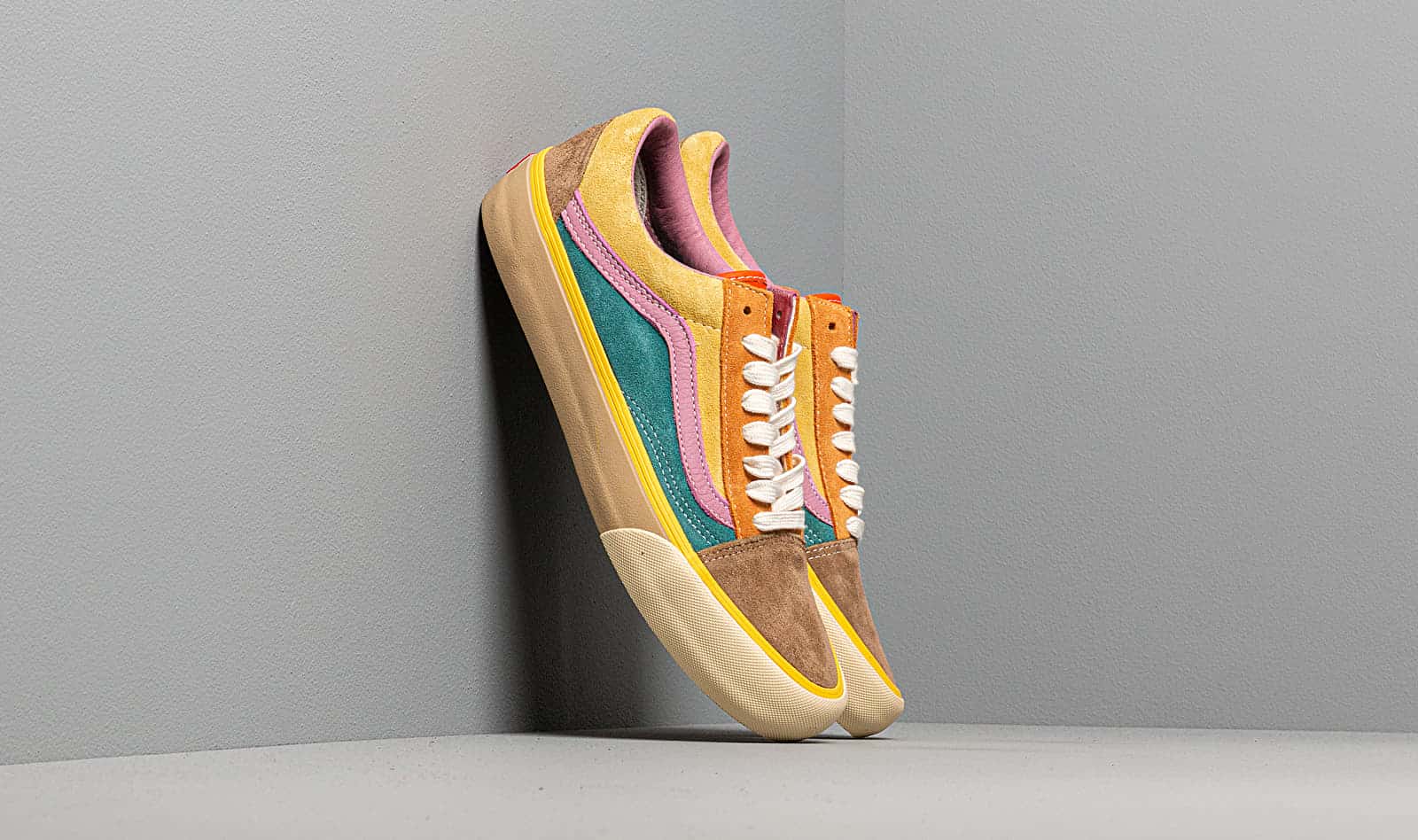 Vans Old Skool VLT LX (Suede/ Leather) Multicolor VN0A4BVFVYL1