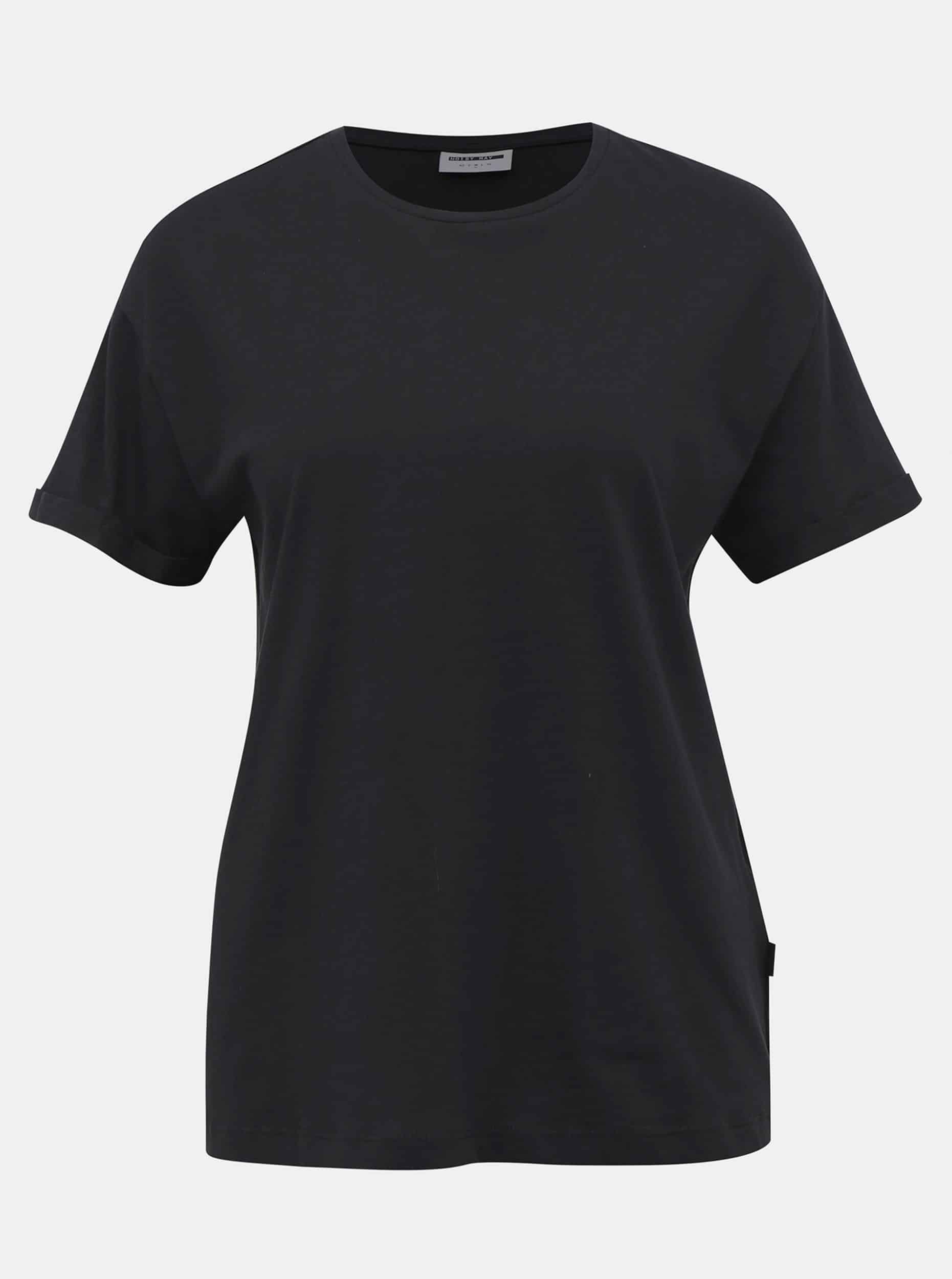 Černé basic tričko Noisy May Brandy