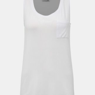 Bílé tílko s kapsou Noisy May Harry