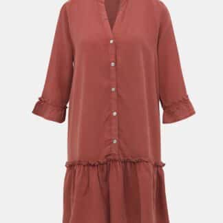 Cihlové šaty Noisy May Sophie