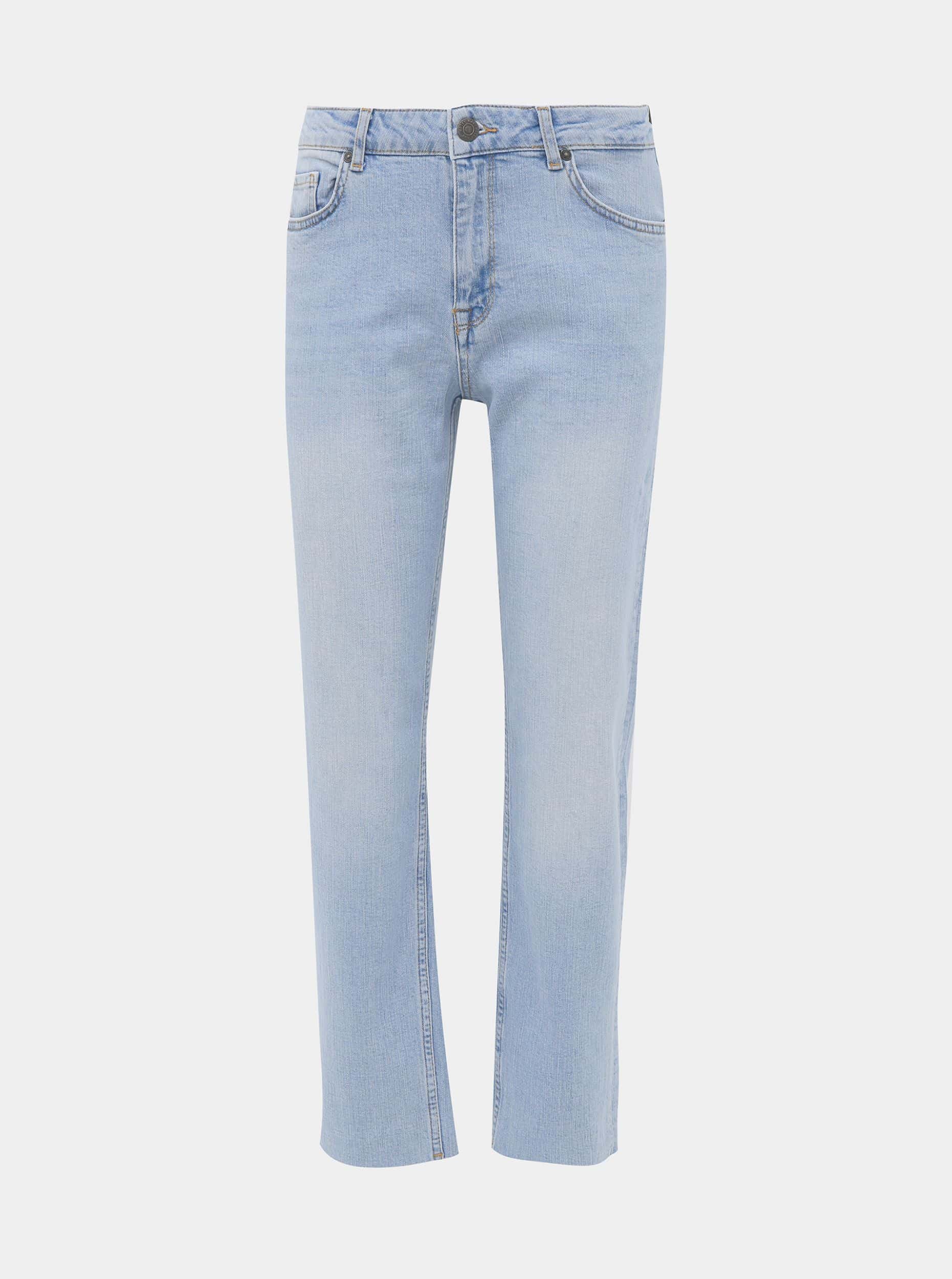 Světle modré straight fit džíny Noisy May Jenna