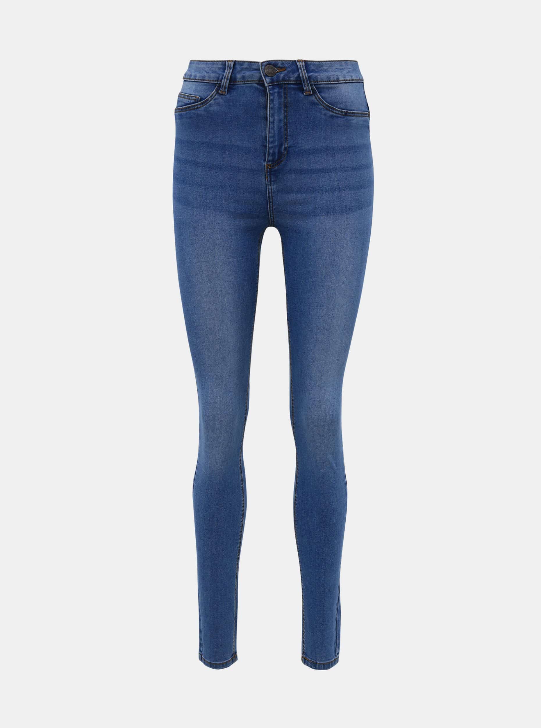 Světle modré skinny fit džíny Noisy May Callie