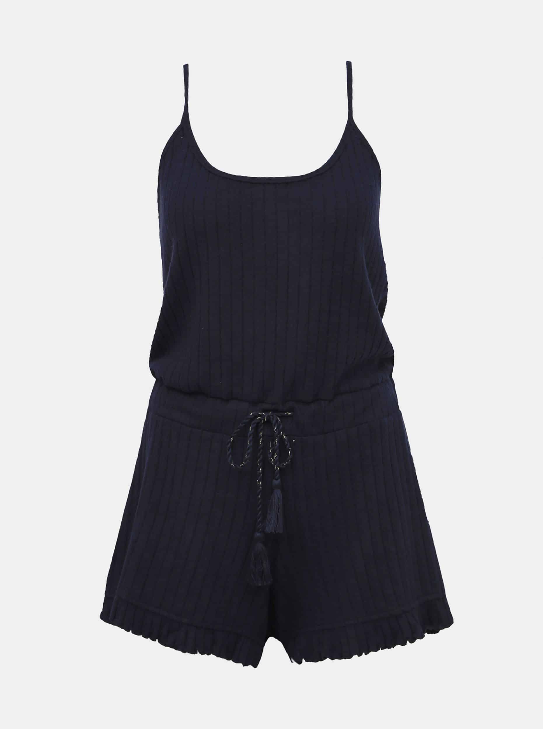 Tmavě modrý pyžamový overal Dorothy Perkins