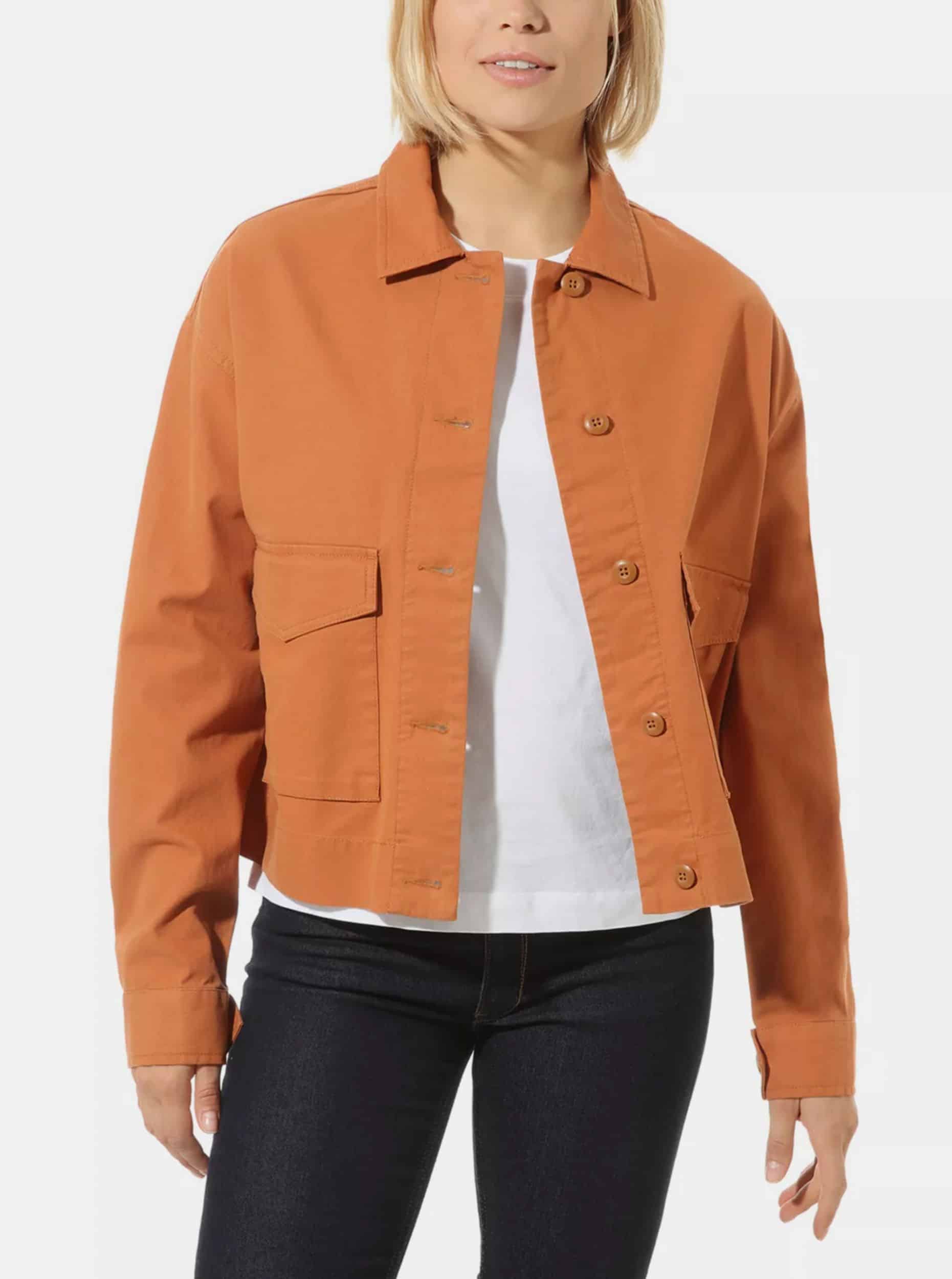 Hnědá dámská bunda VANS