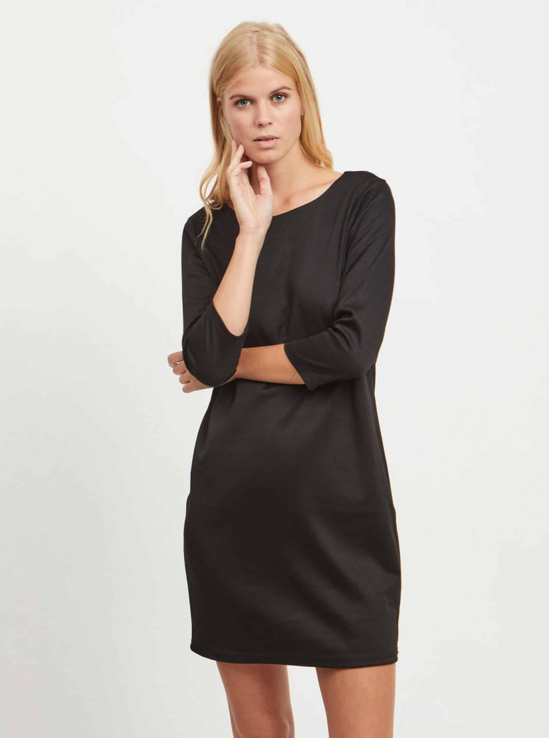 Černé šaty VILA Tinna