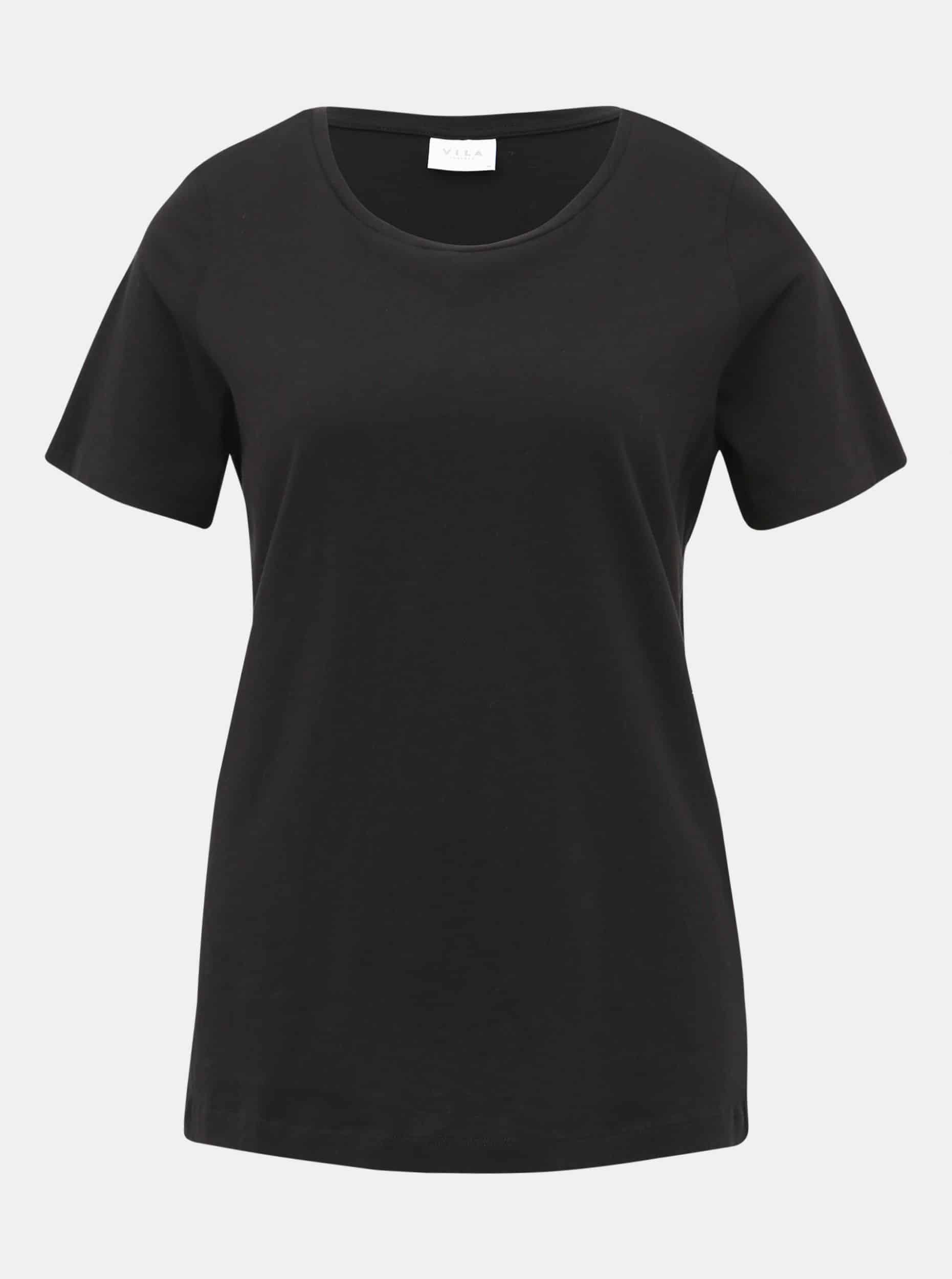 Černé basic tričko VILA Sus
