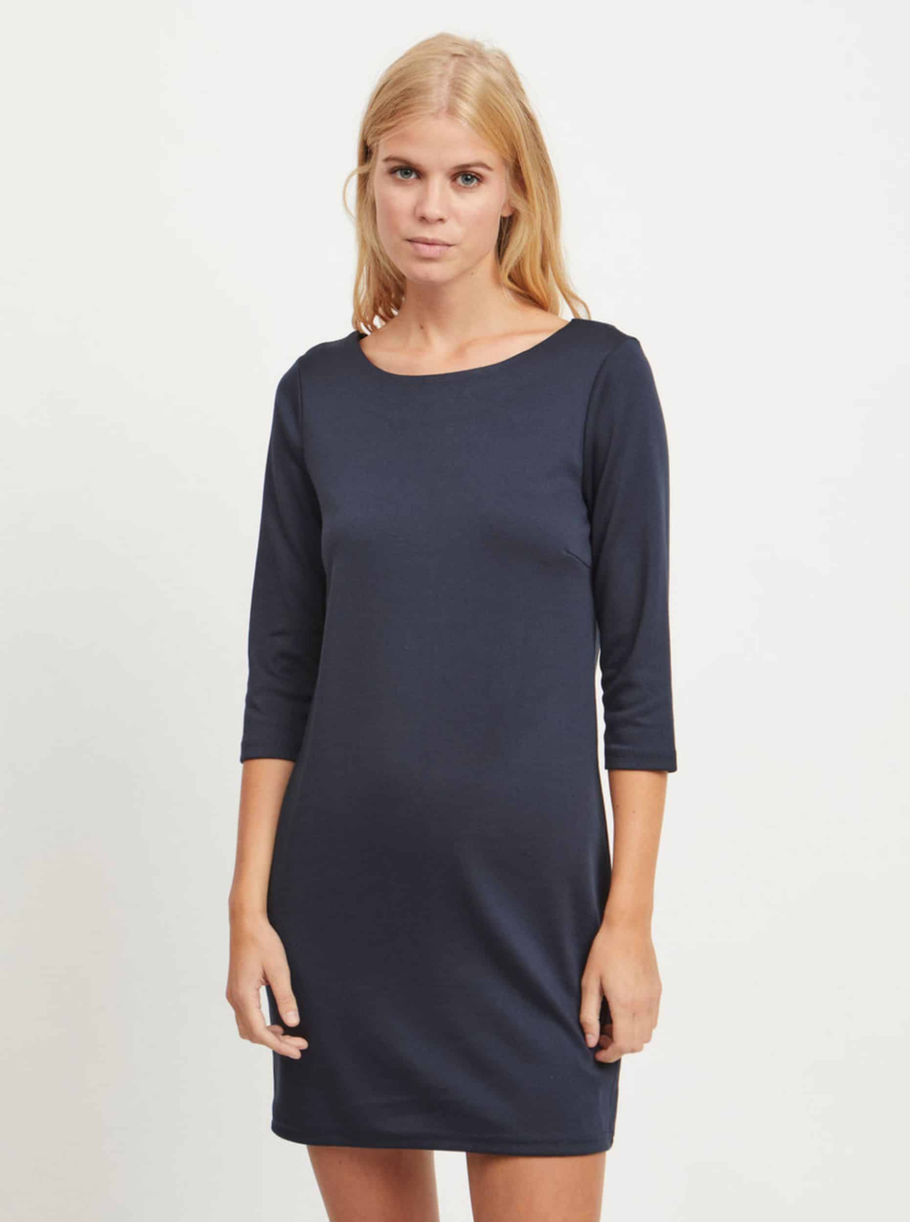 Tmavě modré šaty VILA Tinna