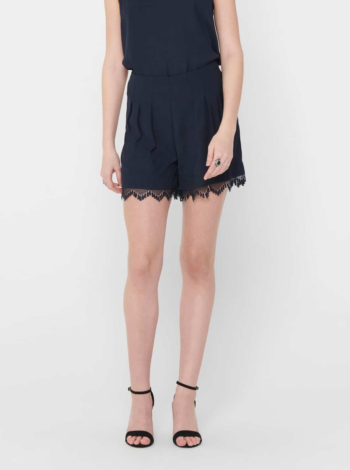 Tmavě modré kraťasy Jacqueline de Yong