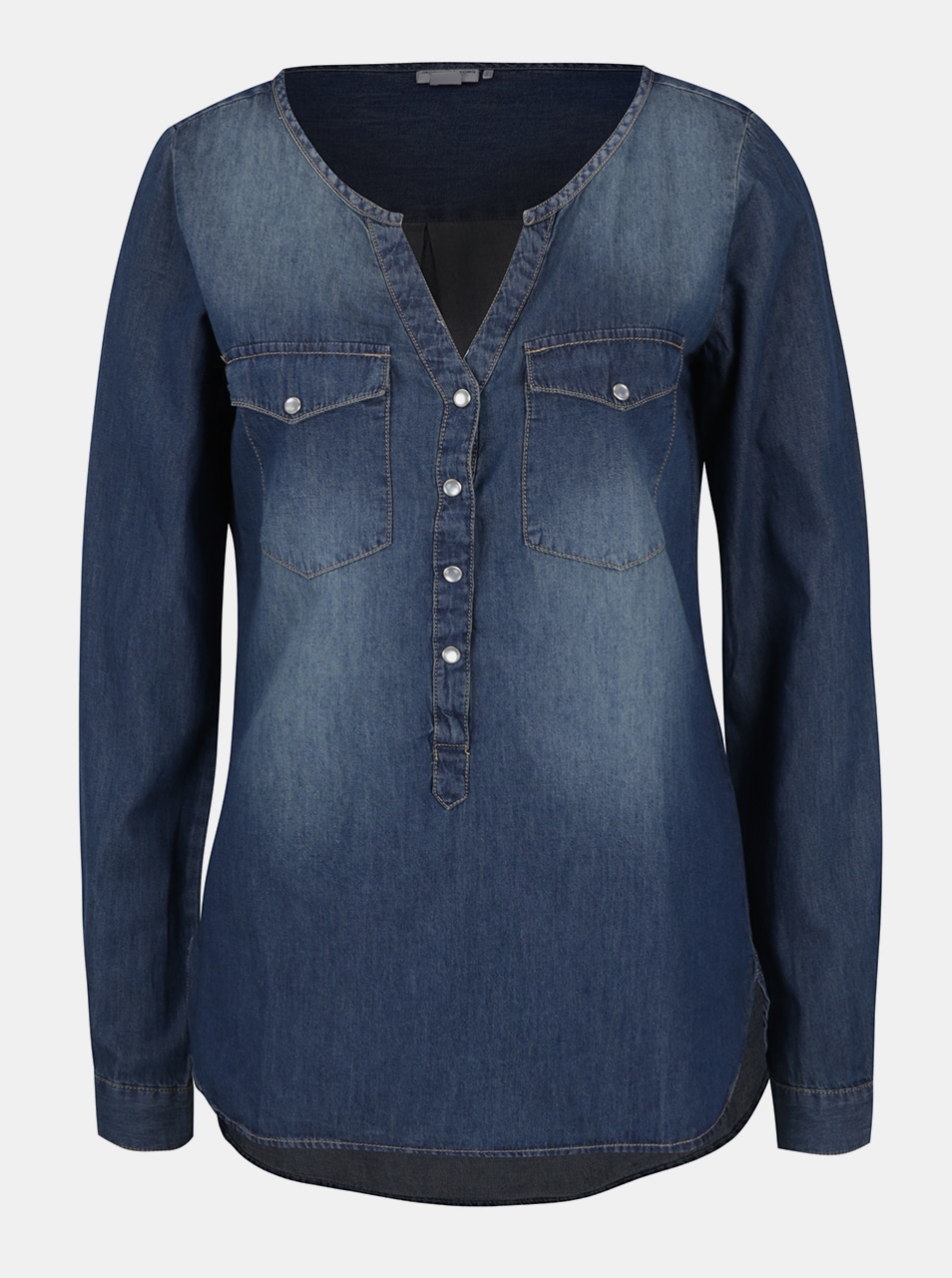 Modrá džínová halenka Jacqueline de Yong Wyre