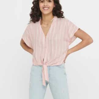 Růžová pruhovaná halenka Jacqueline de Yong Janine